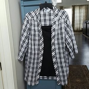 Vintage TOPNOTCH Seersucker Top Size 18